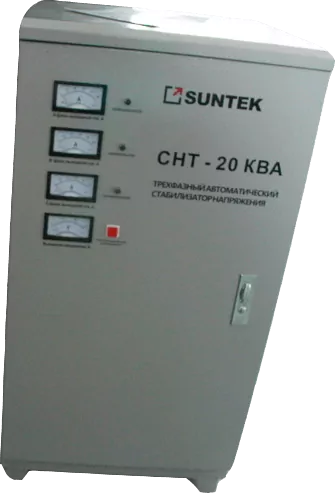 Трехфазный стабилизатор Suntek СНТ-20000-ЭМ