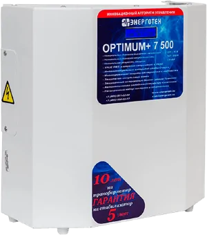 Стабилизатор Энерготех OPTIMUM+ 7500 LV