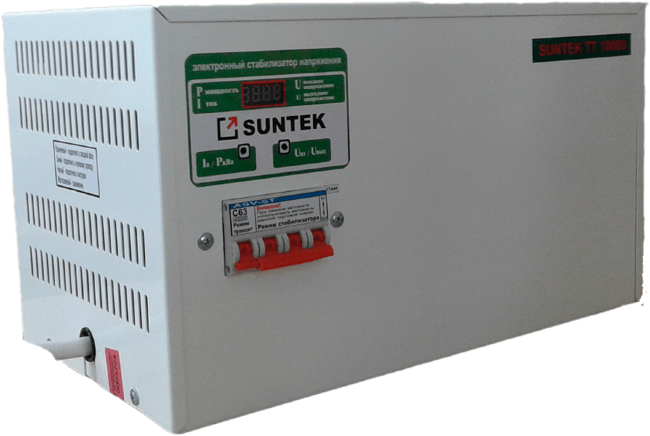 Стабилизатор Suntek ТТ 15000 ВА в Санкт-Петербурге