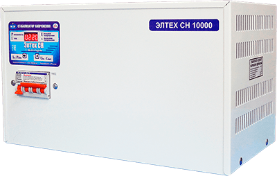 Стабилизатор напряжения ЭЛТЕХ СН 10000 стандарт в Санкт-Петербурге