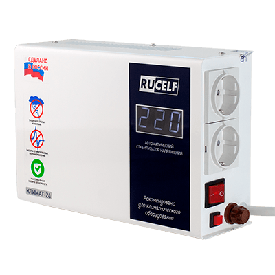 Стабилизатор напряжения RUCELF КЛИМАТ 24 в Санкт-Петербурге Стабилизатор напряжения RUCELF КЛИМАТ 24 в Санкт-Петербурге